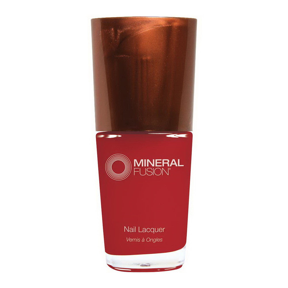 Mineral Fusion Fiery Lava Nail Polish, 0.33 Oz